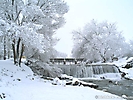 Зима на реке Ала-Арча