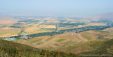 Вид на село Кашка-Суу
